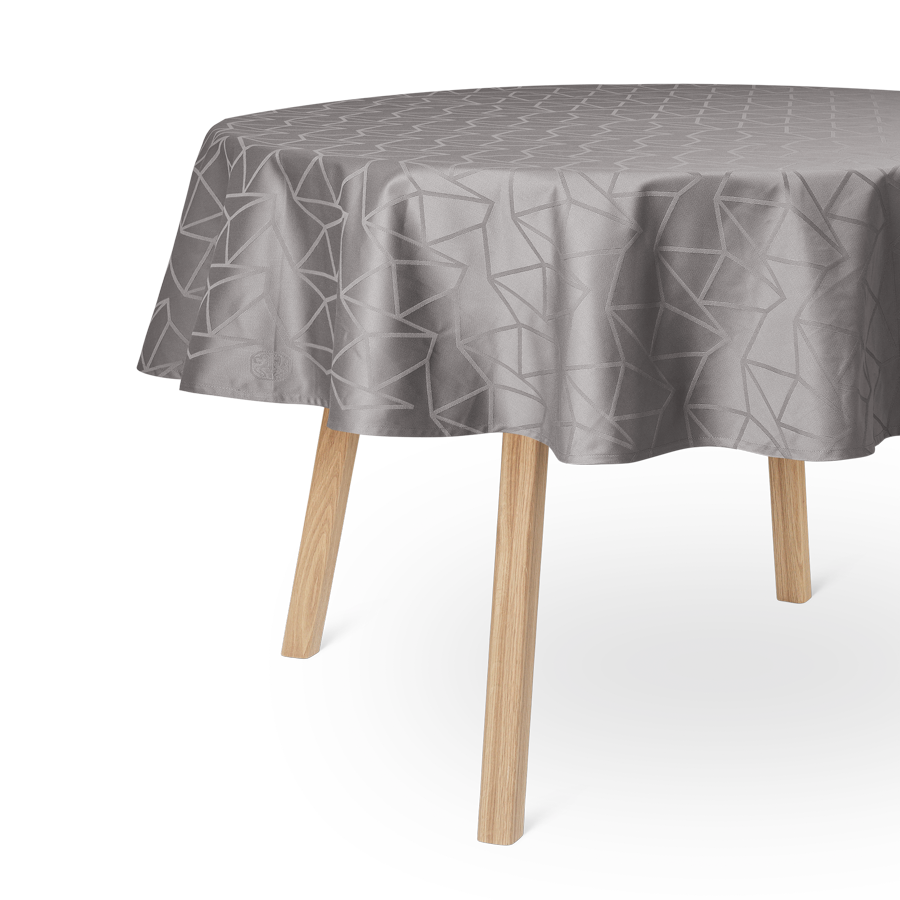 Round Damask Tablecloth