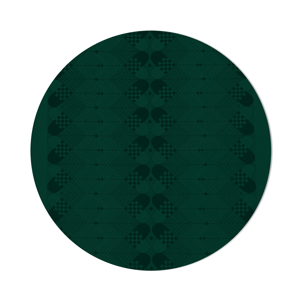 Round Christmas Tablecloth