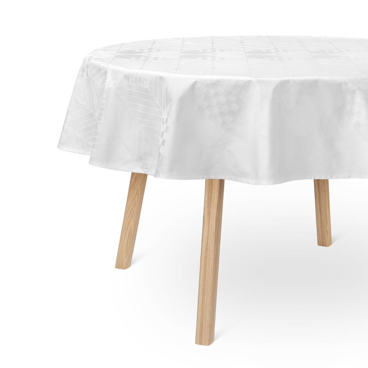 Round Christmas Tablecloth