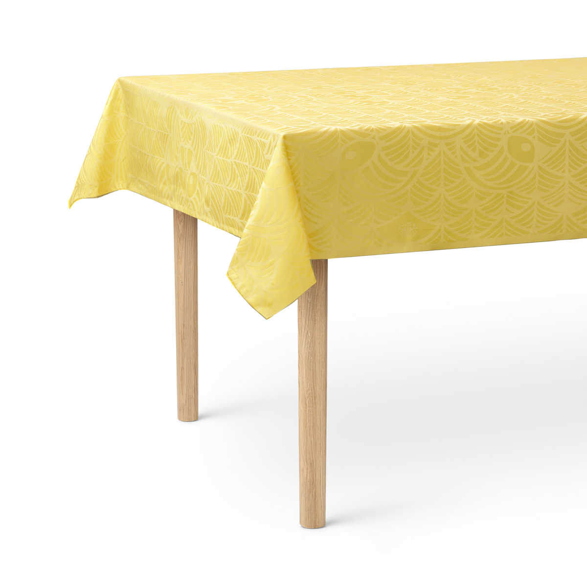 The tablecloth has now been re-launched in a soft shade of yellow that ...