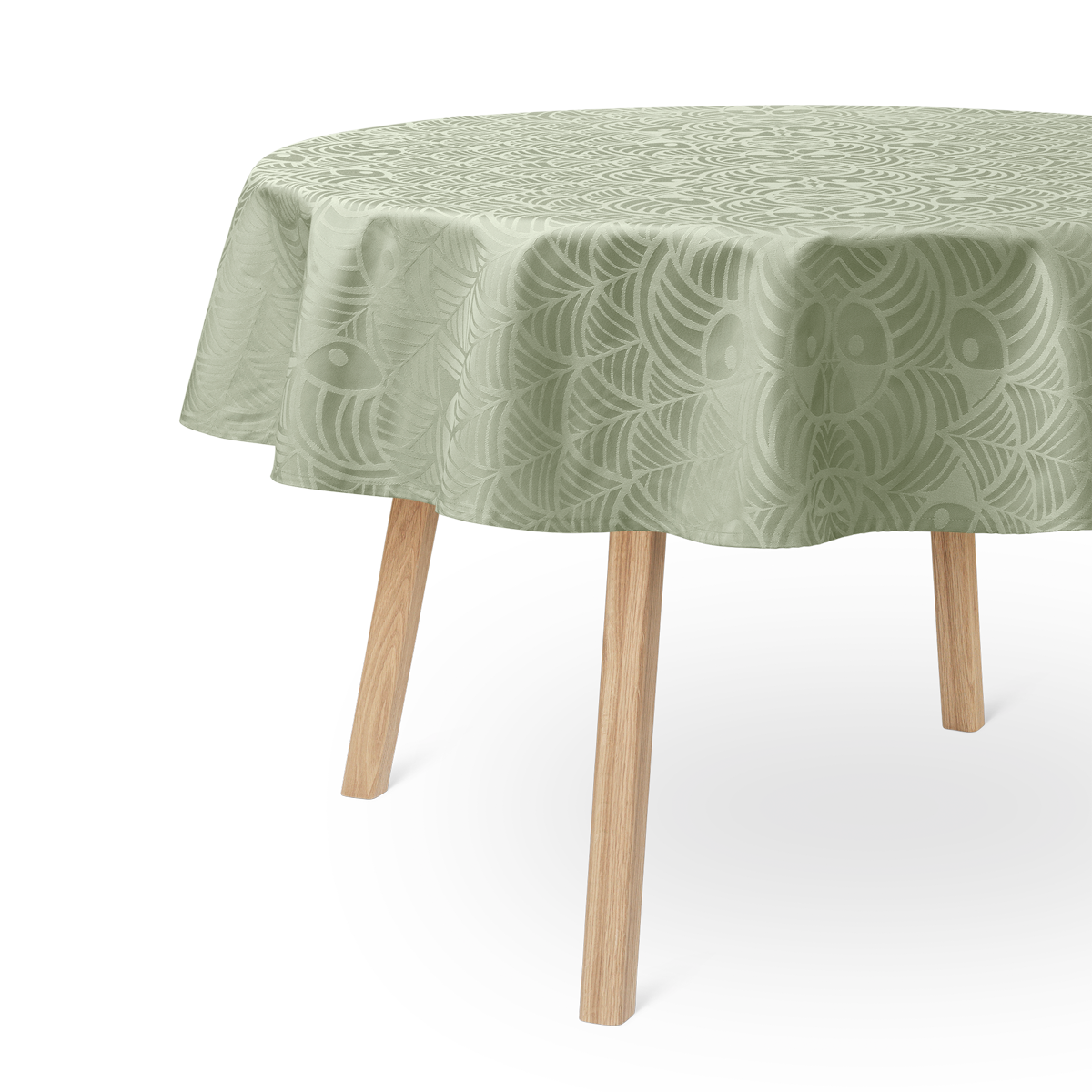 Round Easter Tablecloth