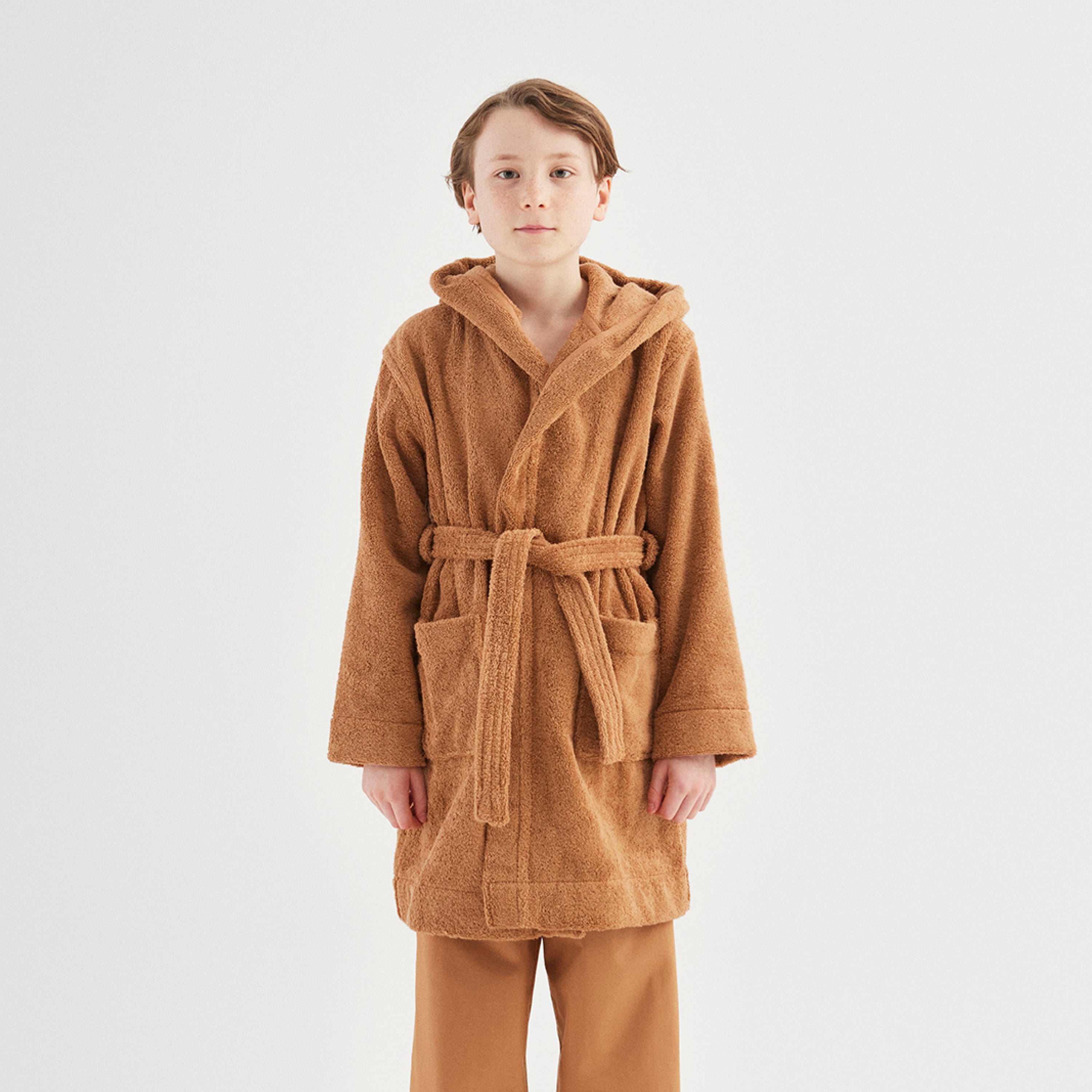 Hooded Bathrobe for children