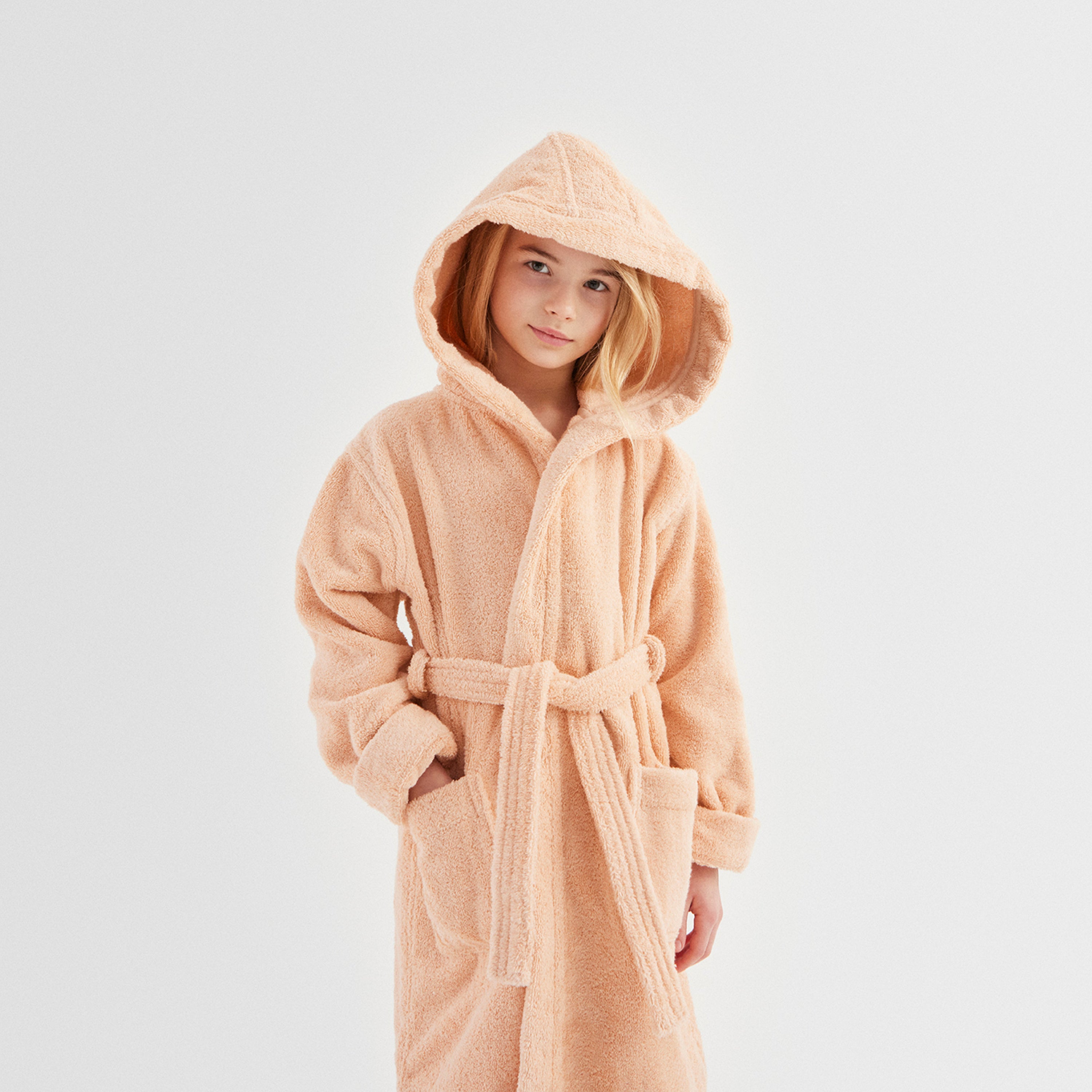 Hooded Bathrobe for children