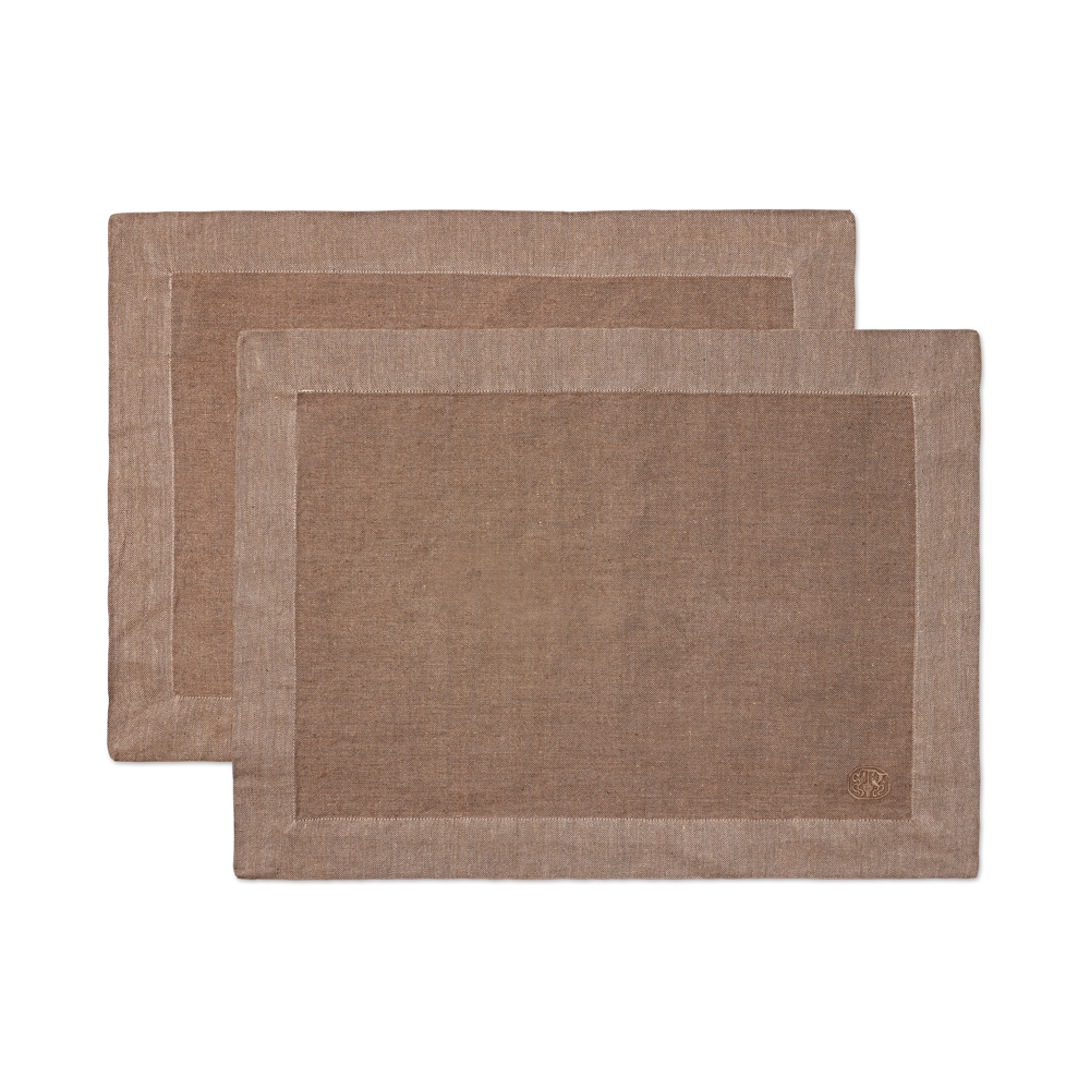 2 pcs. Linen Placemats